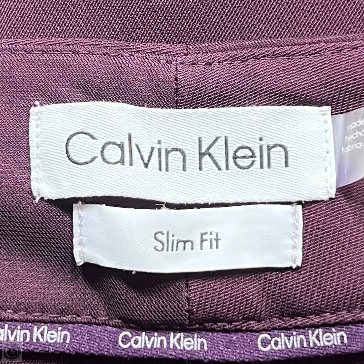 Pants Dress By Calvin Klein In Purple, Size: 12