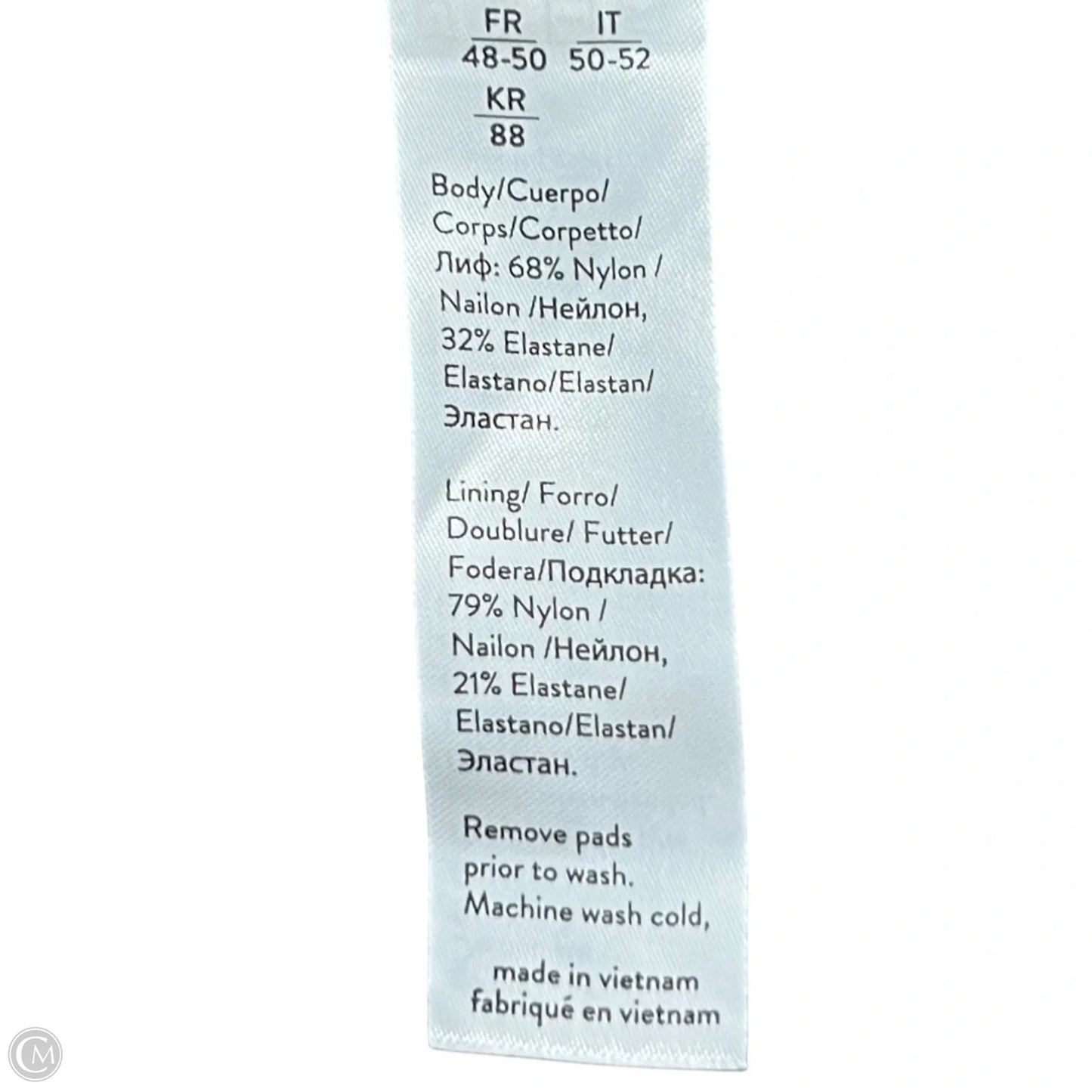 Athletic Bra By Spanx In Navy, Size: Xl