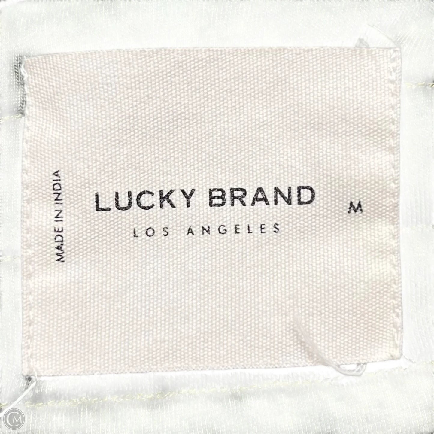Jacket Puffer & Quilted By Lucky Brand In Green, Size: M