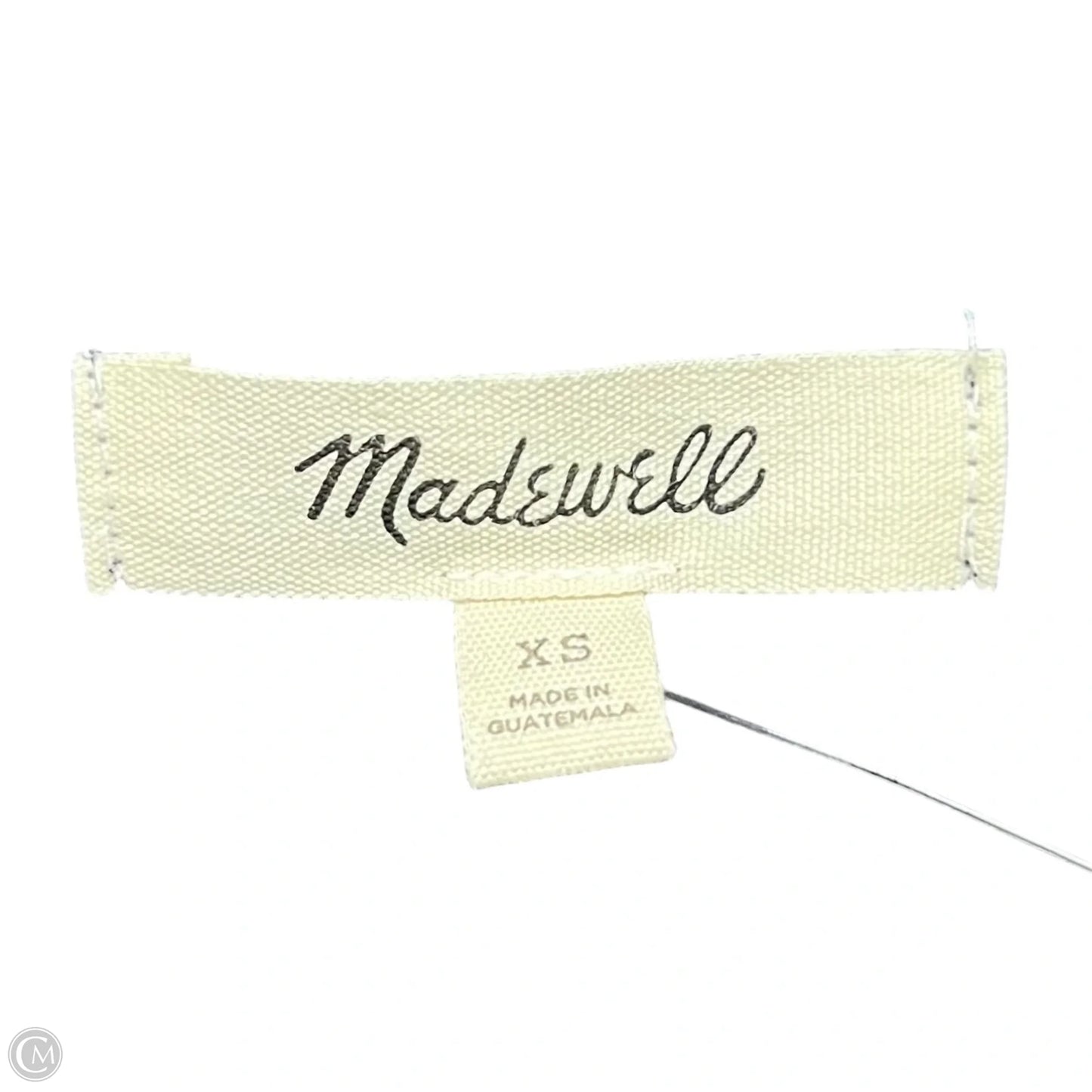 Top Long Sleeve Basic By Madewell In Grey, Size: Xs