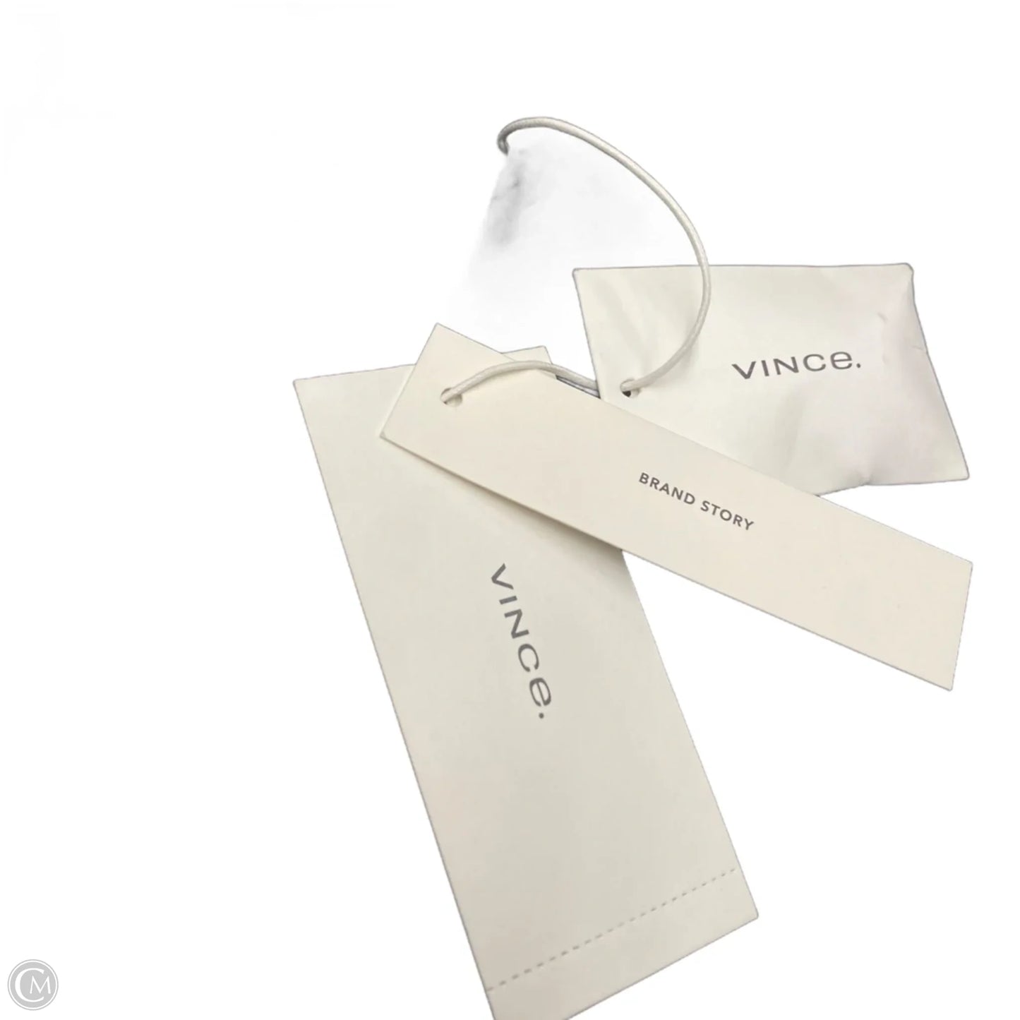 Top Long Sleeve By Vince In Black, Size: S