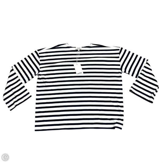 Top Long Sleeve By Darling, In Striped Pattern, Size: M