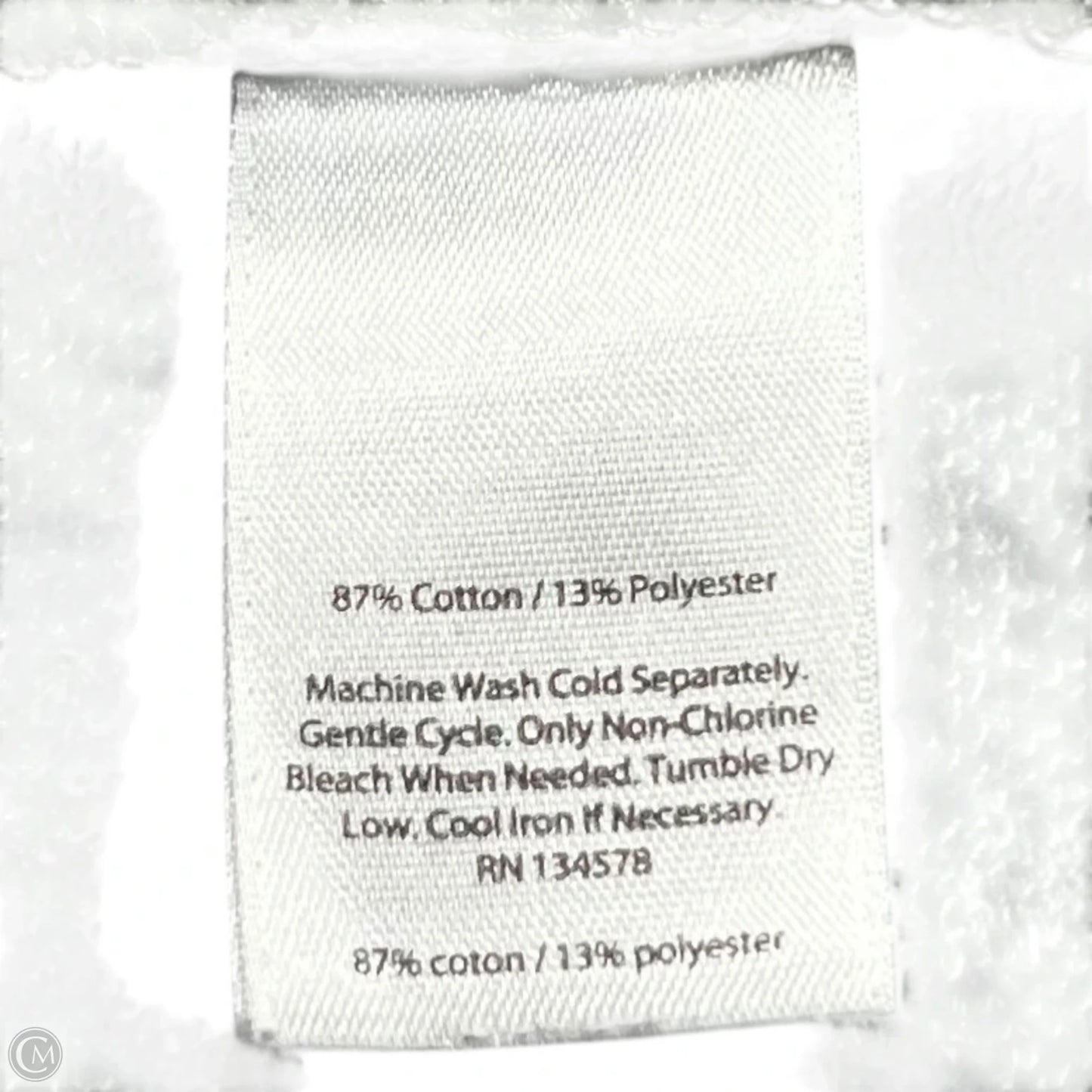 Sweatshirt Collar By Vineyard Vines In Grey, Size: L