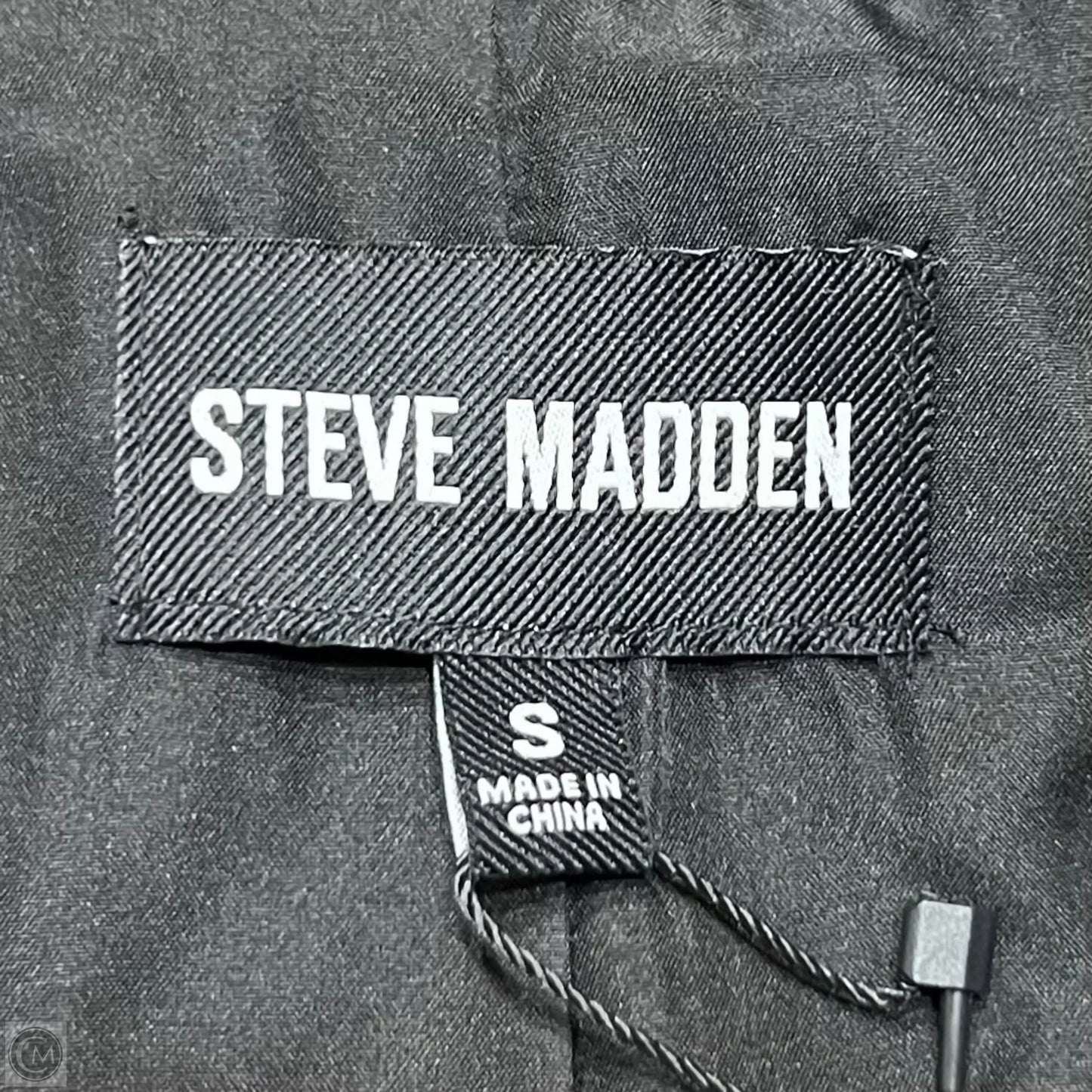 Top Short Sleeve By Steve Madden In Black, Size: S