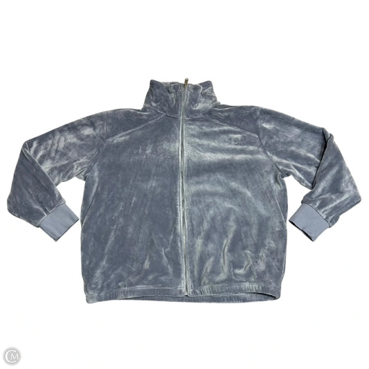 Jacket Fleece By Athleta In Blue, Size: Xl