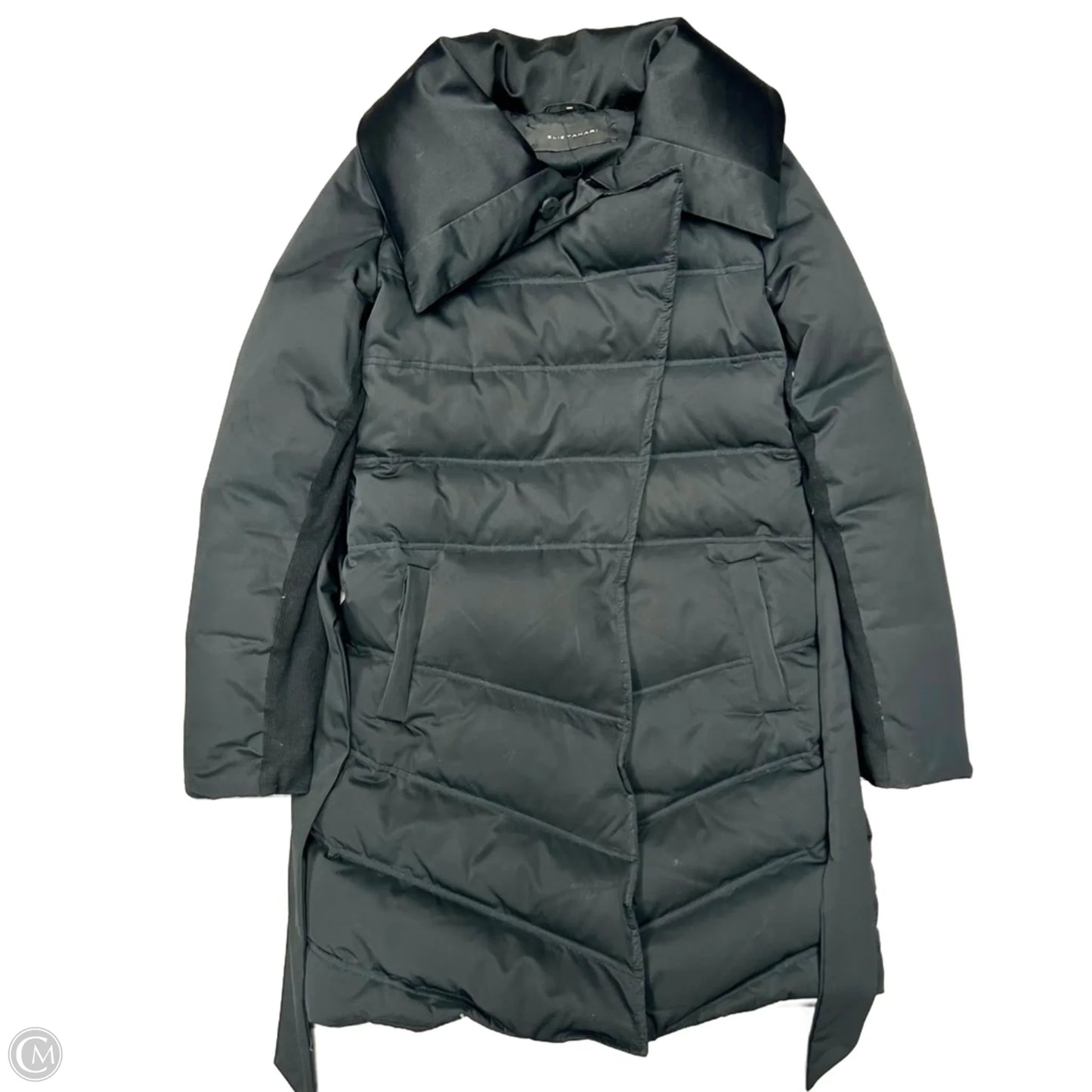Coat Puffer & Quilted By Elie Tahari In Black, Size: Xs