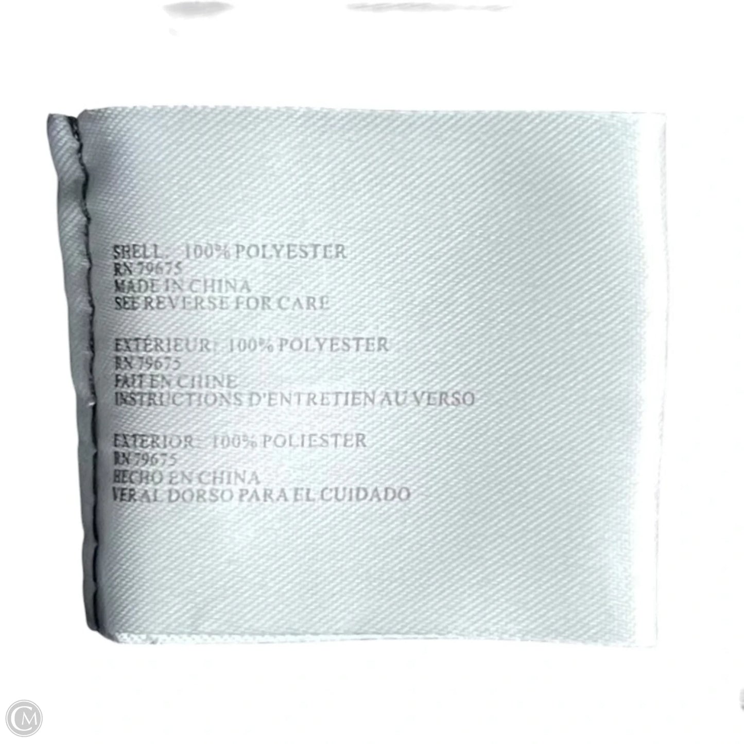 Coat Raincoat By Michael By Michael Kors In Black, Size: M