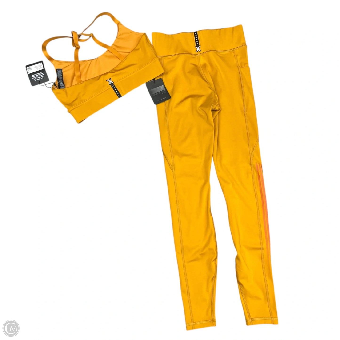 Athletic Pants 2pc By Savage X Fenty In Yellow, Size: M