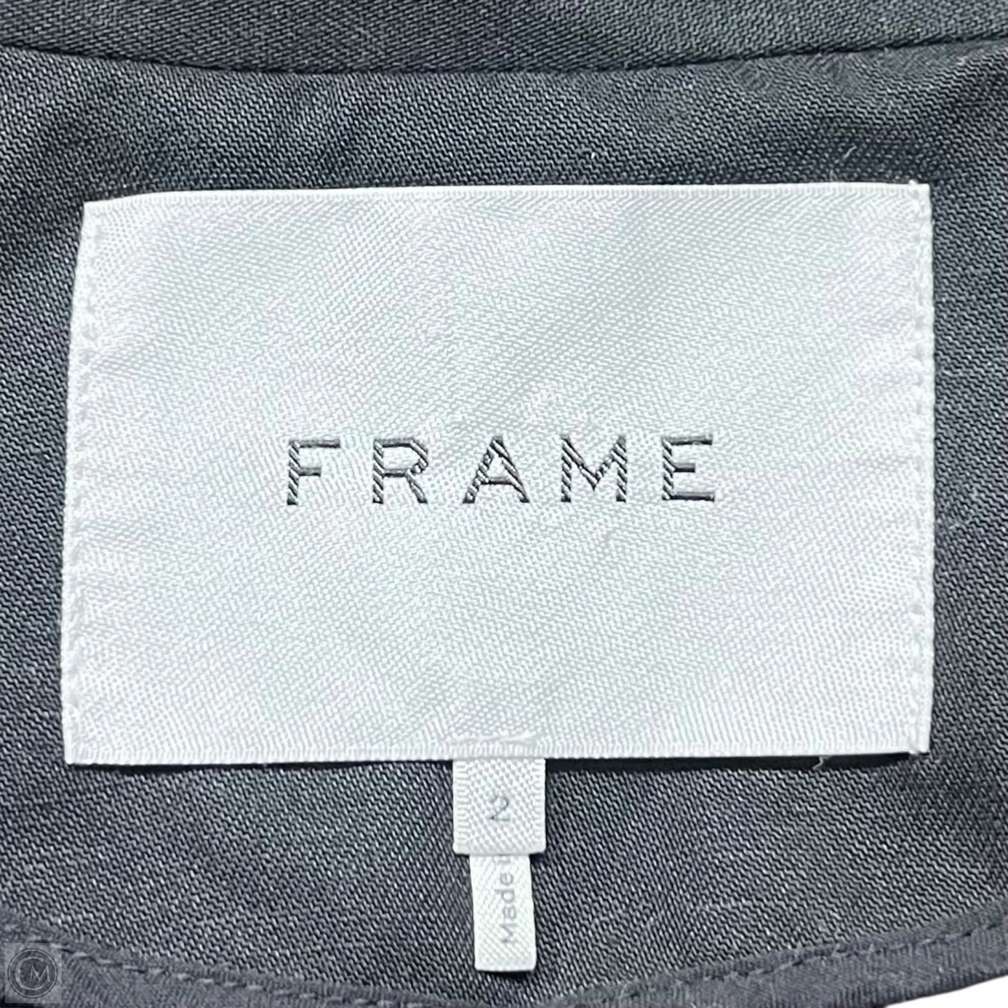 Blazer By Frame In Black, Size: 2