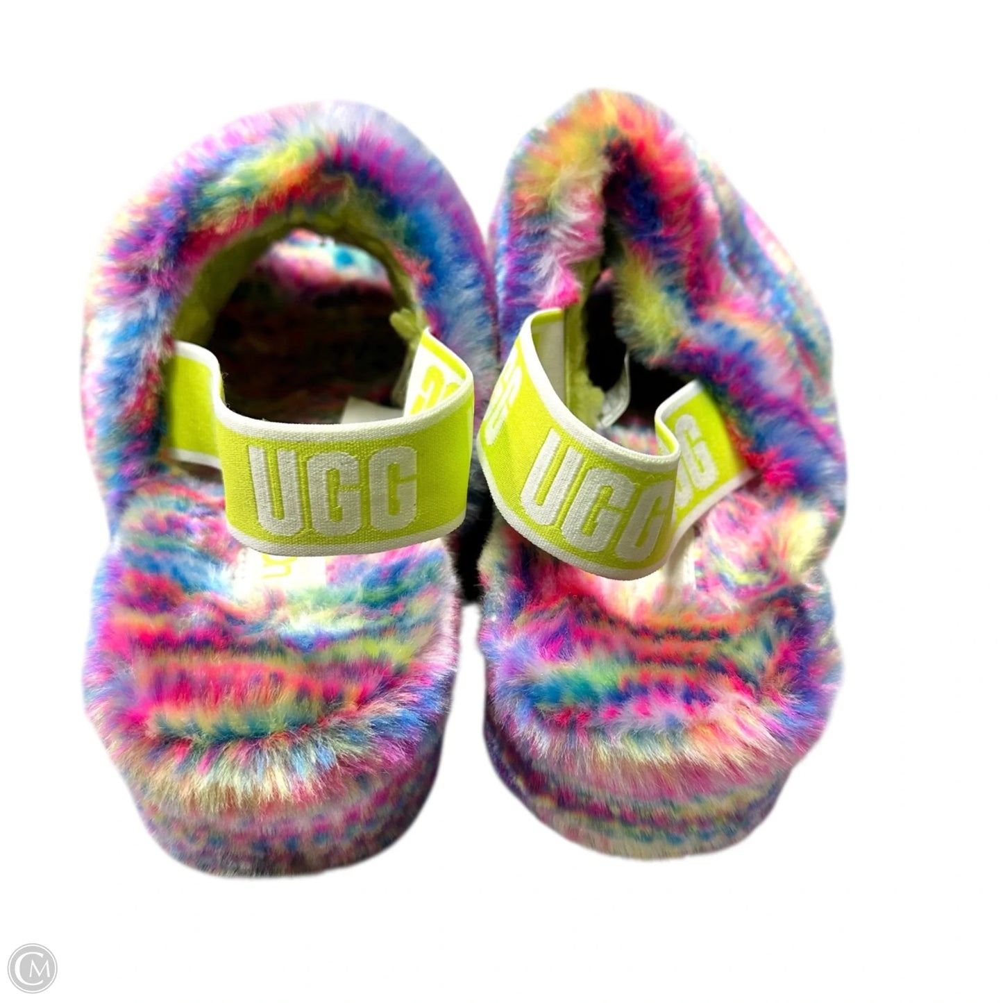 Slippers Designer By Ugg In Multi-colored, Size: 8