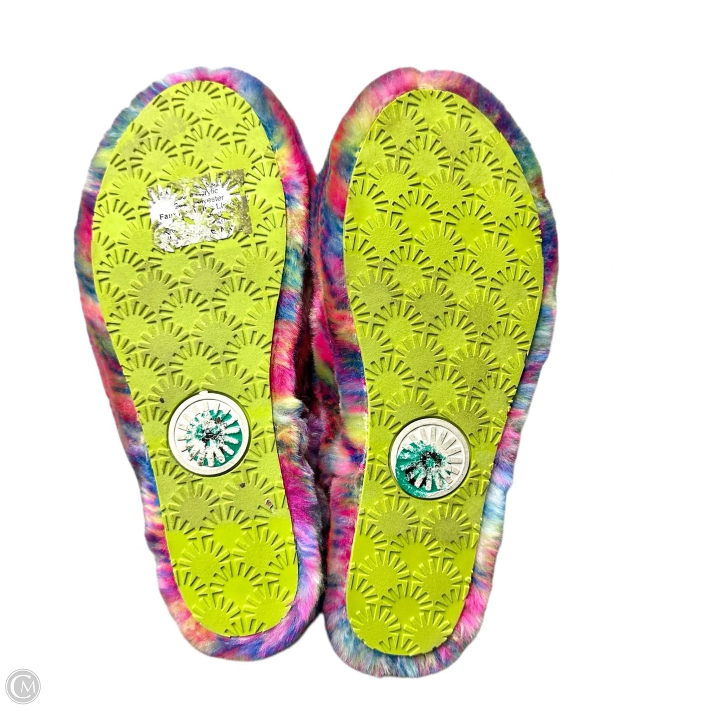 Slippers Designer By Ugg In Multi-colored, Size: 8