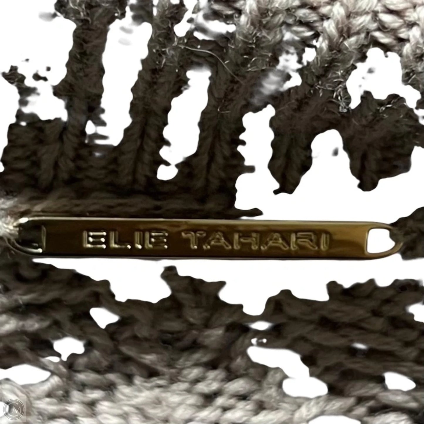 Sweater Short Sleeve By Elie Tahari In Mauve, Size: L