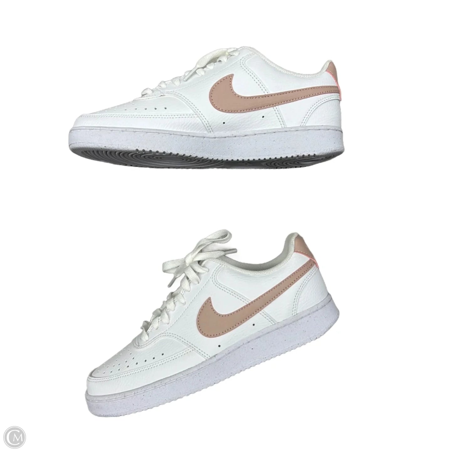 Shoes Sneakers By Nike In Pink & White, Size: 8.5