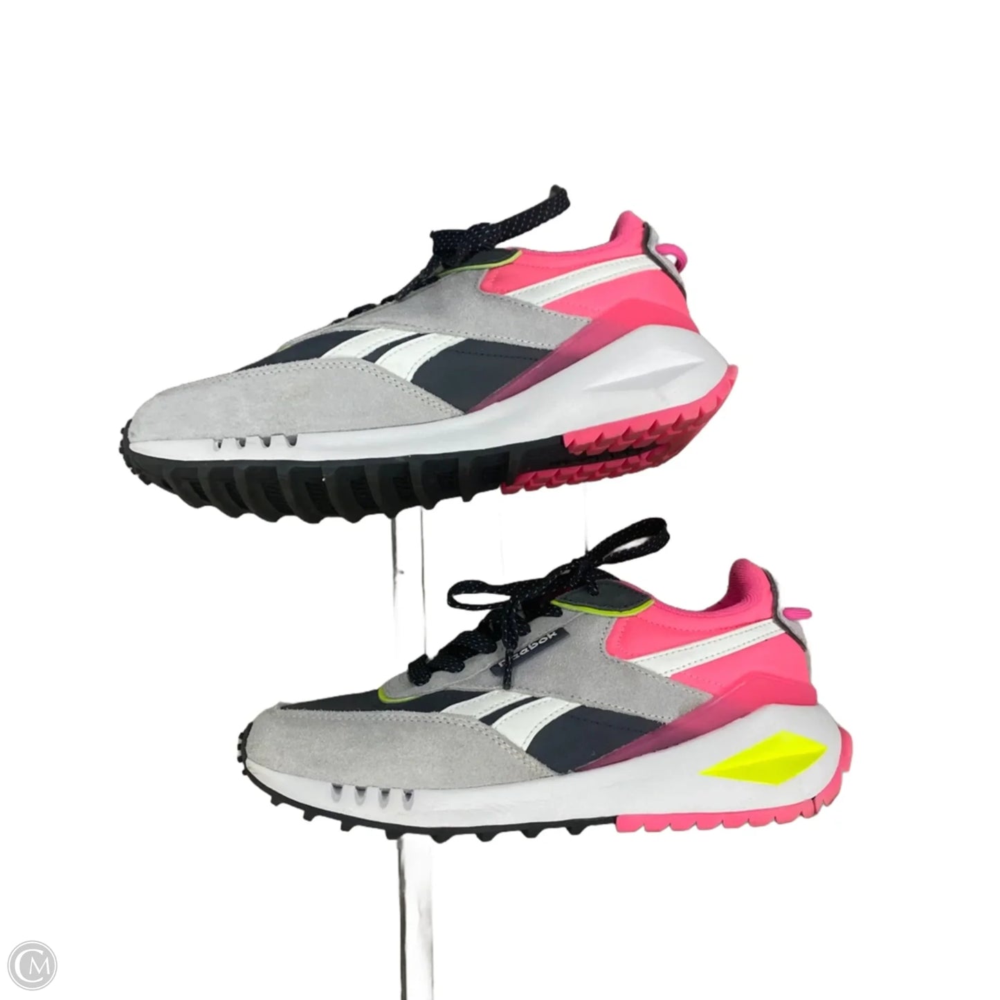 Shoes Sneakers By Reebok In Grey & Pink, Size: 7