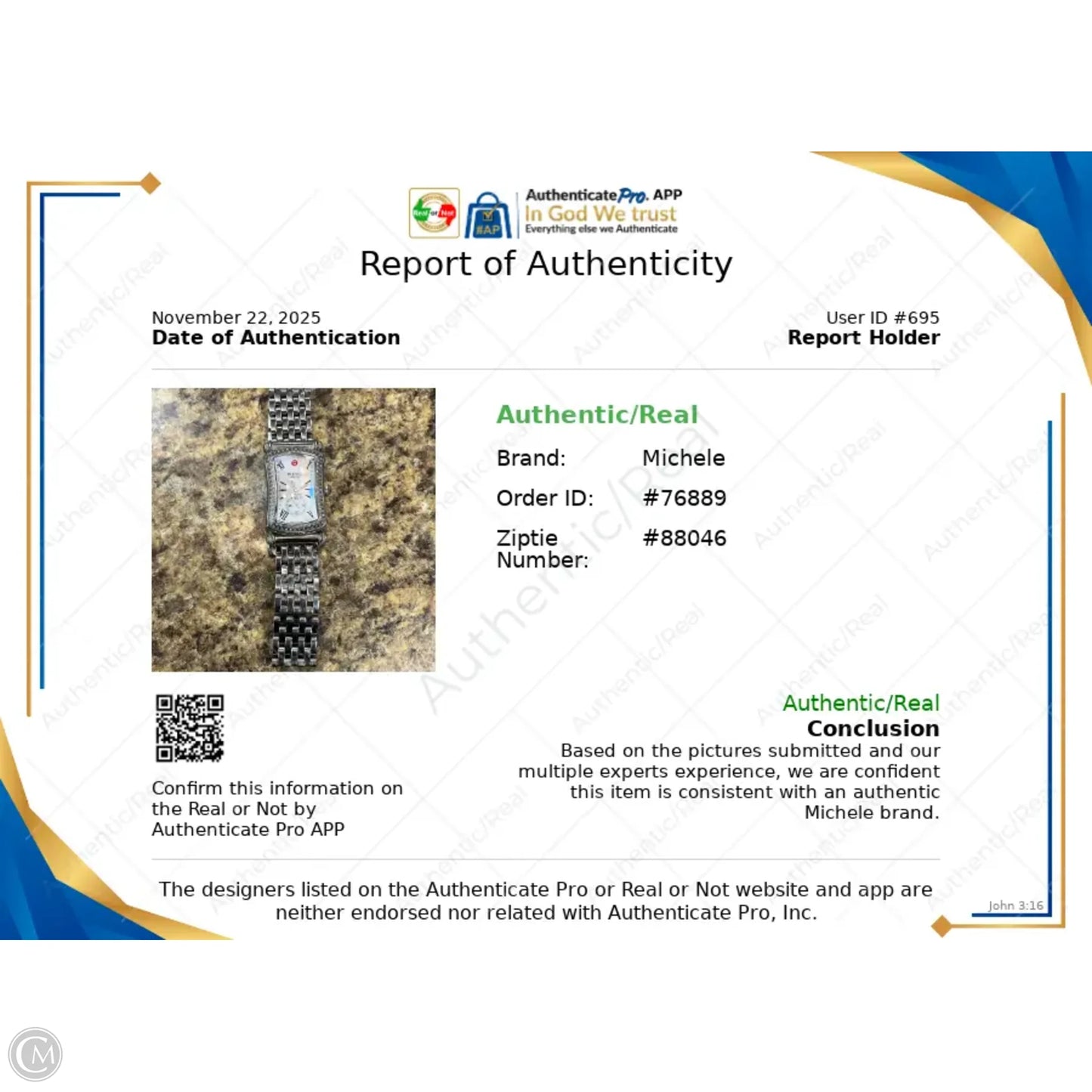 Watch Luxury Designer By Michele