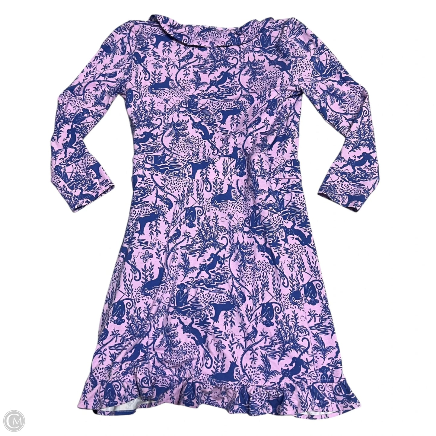 Dress Designer By Lilly Pulitzer In Blue & Purple, Size: Xxs