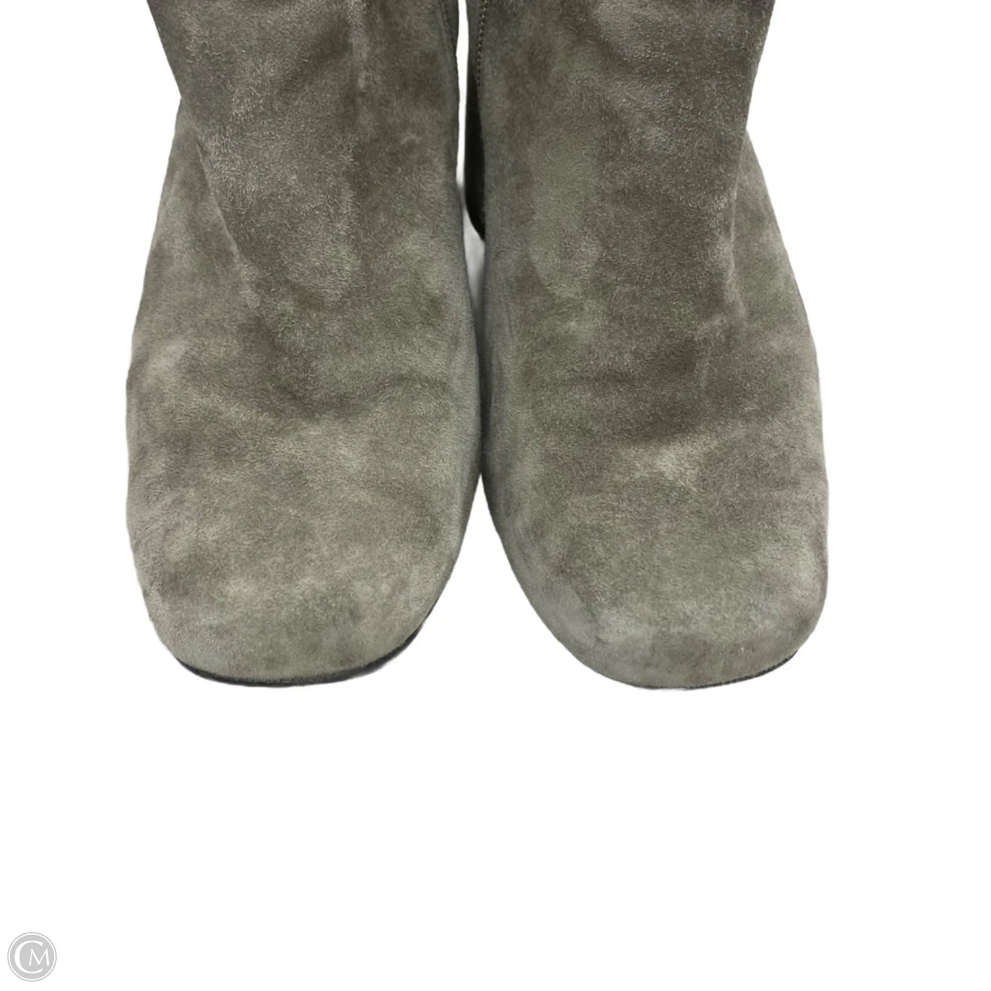 Boots Ankle Heels By Bella Vita In Grey, Size: 8