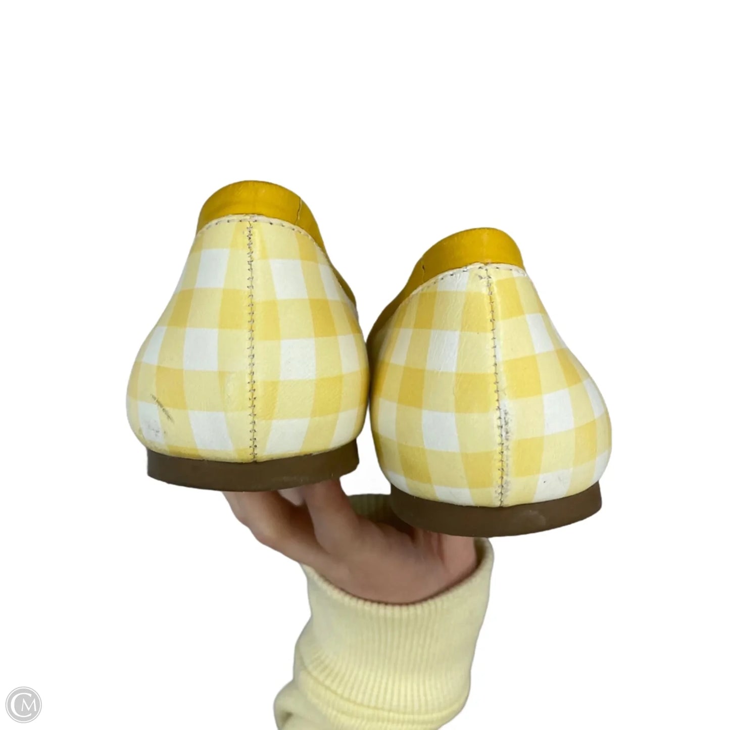 Shoes Designer By Tory Burch In Yellow, Size: 10