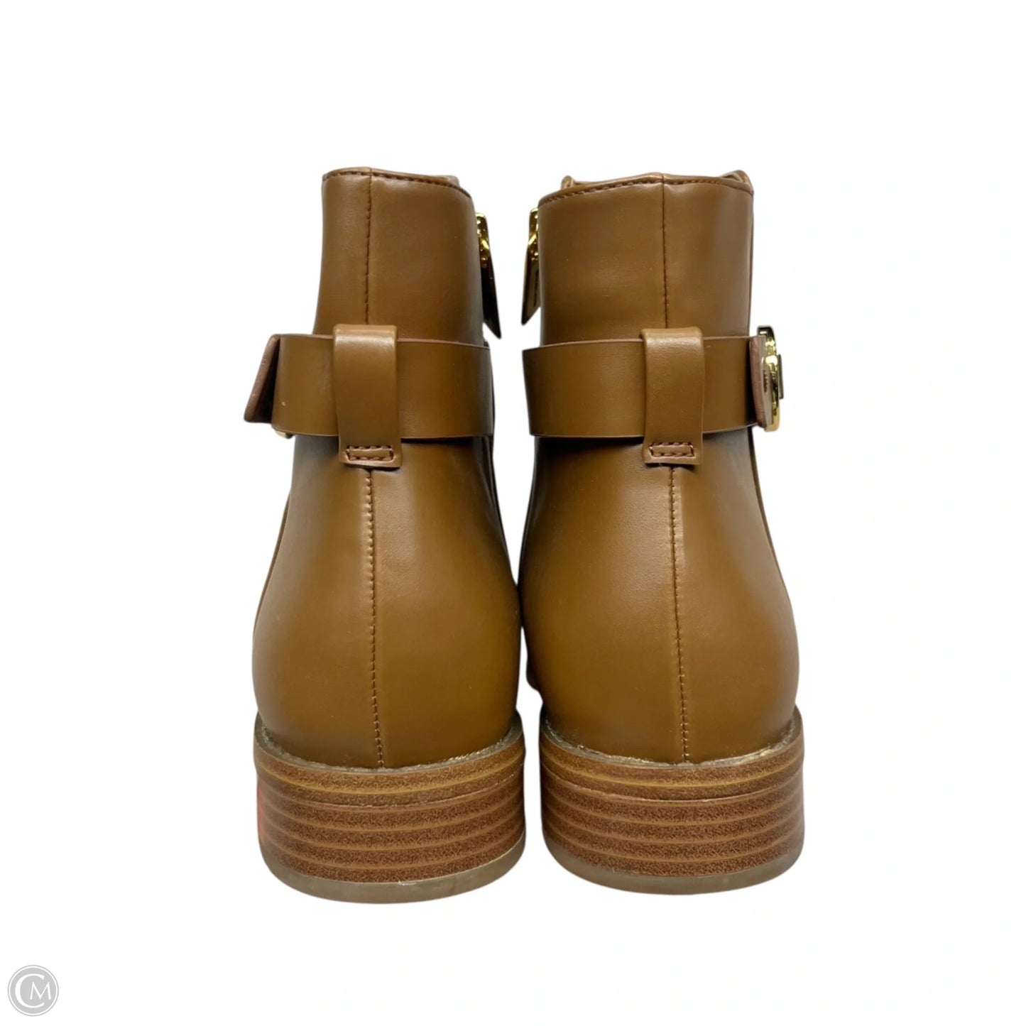 Boots Ankle Heels By Michael By Michael Kors In Brown, Size: 8.5