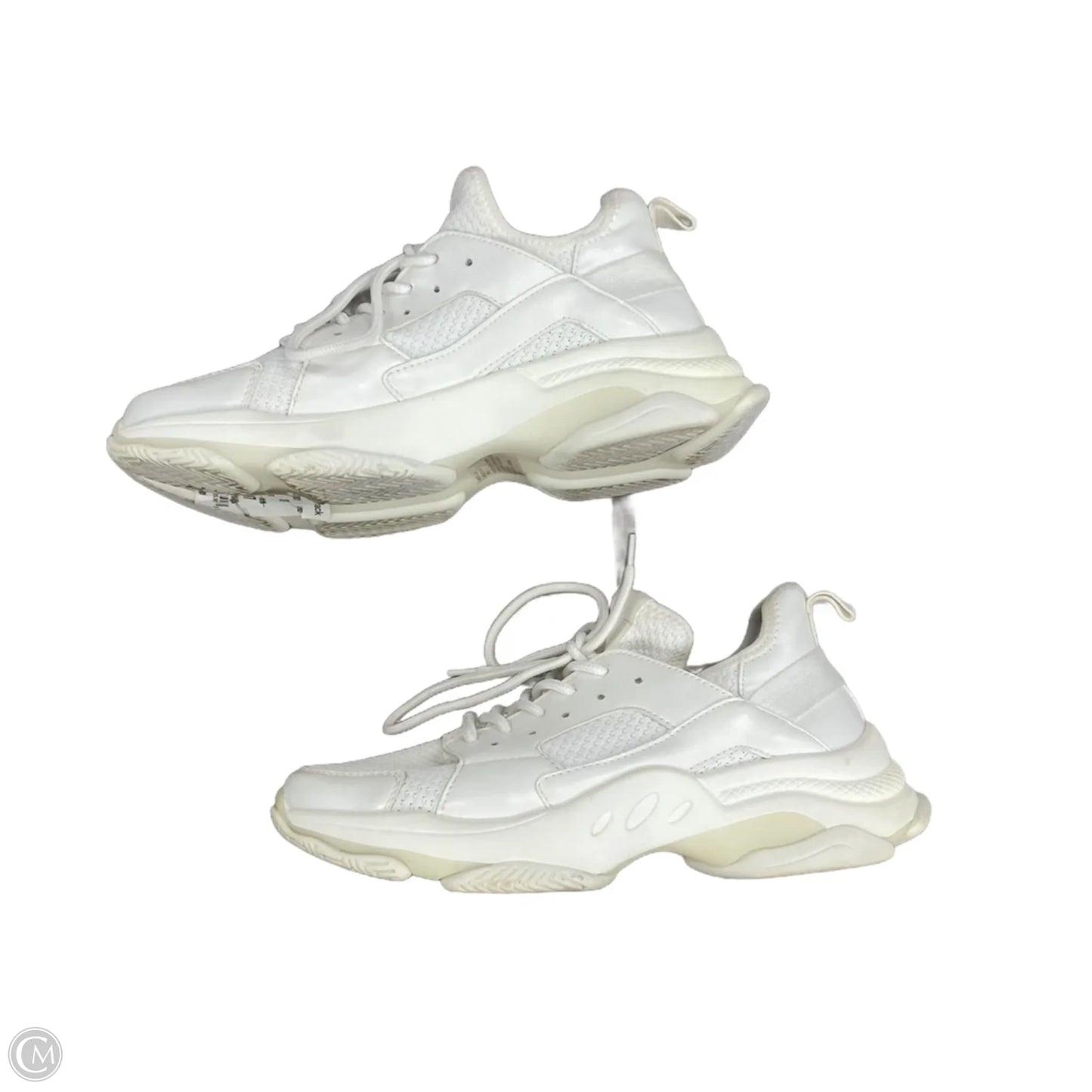 Shoes Sneakers By Steve Madden In White, Size: 10