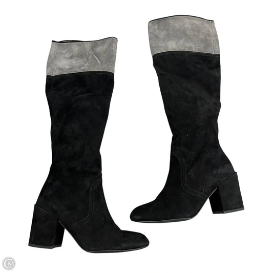Boots Designer By Stuart Weitzman In Black, Size: 6