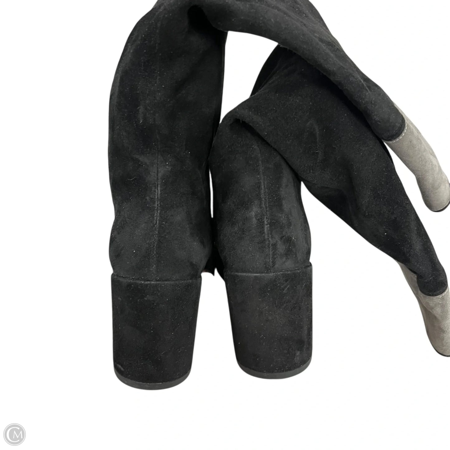 Boots Designer By Stuart Weitzman In Black, Size: 6