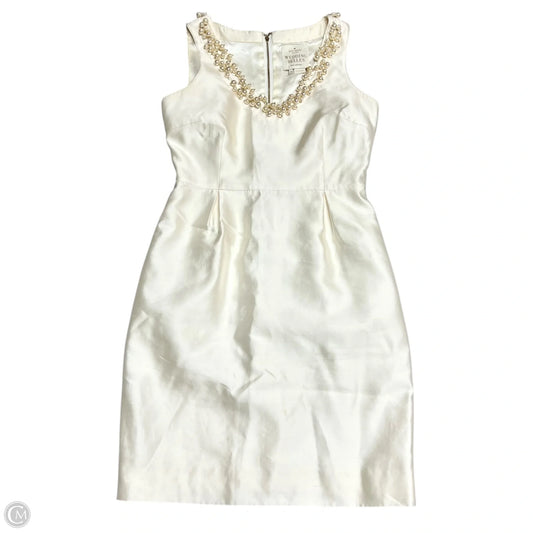 Dress Designer By Kate Spade In Cream, Size: 4