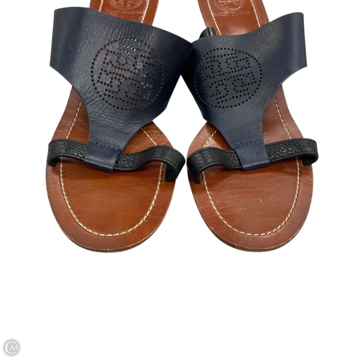 Sandals Designer By Tory Burch In Black, Size: 8