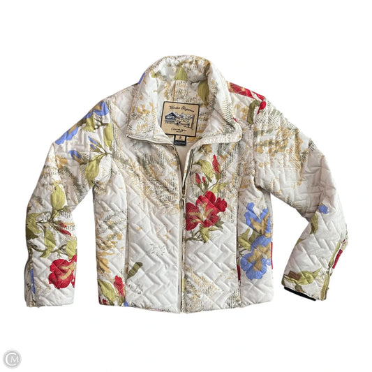 Coat Puffer & Quilted By Winter Elegance In Multi-colored, Size: Xs