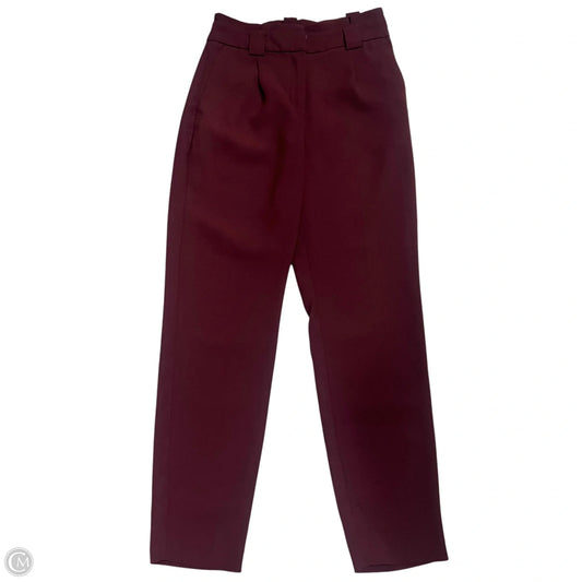 Pants Dress By Express In Maroon, Size: 0