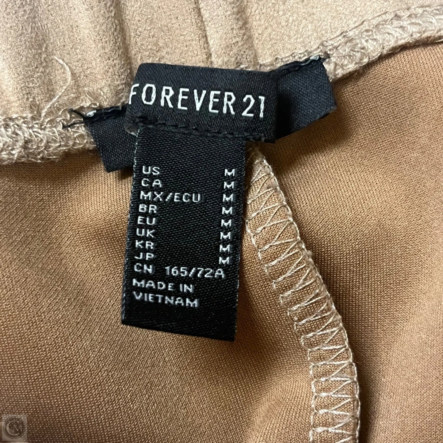 Pants Wide Leg By Forever 21 In Tan, Size: M