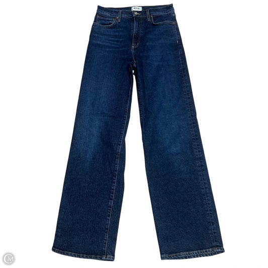 Jeans Flared By Agolde In Blue Denim, Size: 2