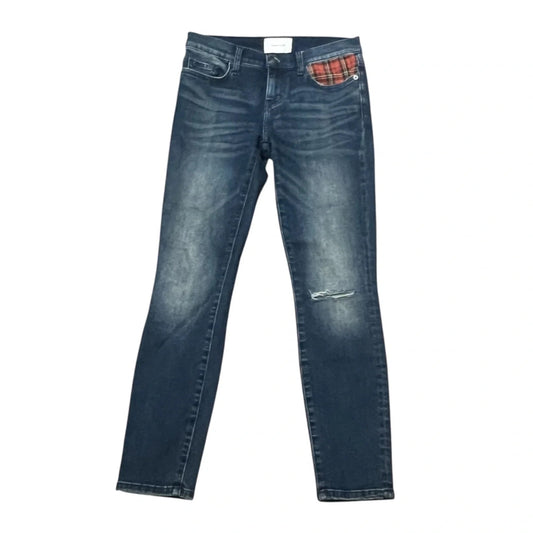 Jeans Skinny By Current/elliott In Blue Denim, Size: 2