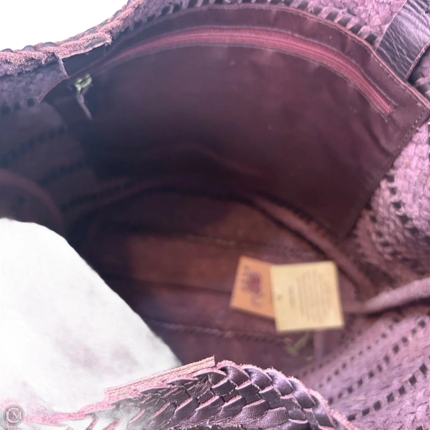 Handbag Leather, Size: Large