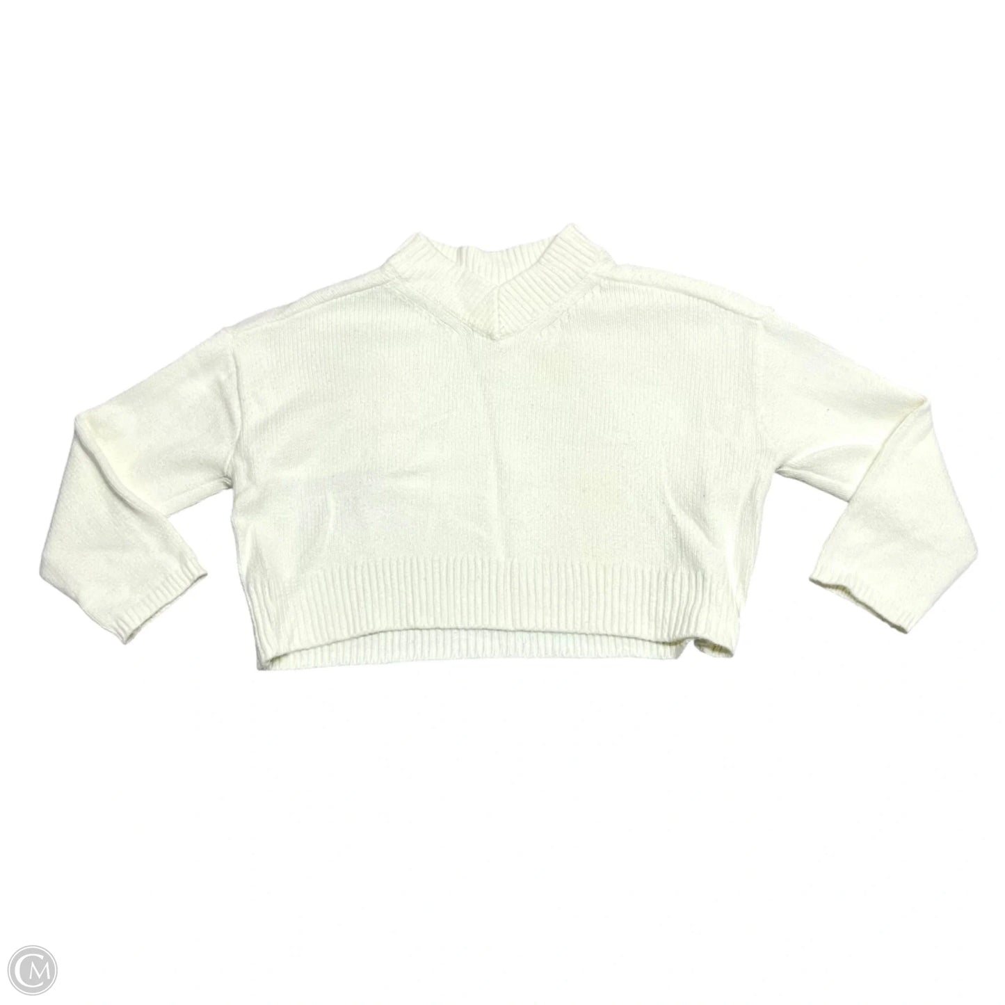 Sweater By Gap In Cream, Size: Xs