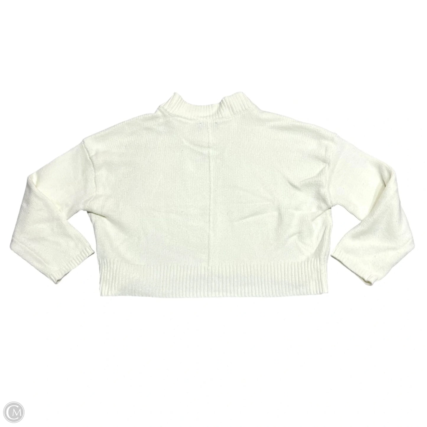Sweater By Gap In Cream, Size: Xs