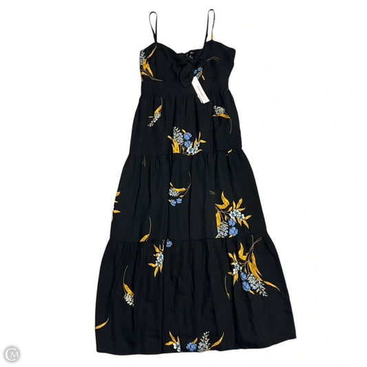 Dress Casual Maxi By Aqua In Black & Yellow, Size: M