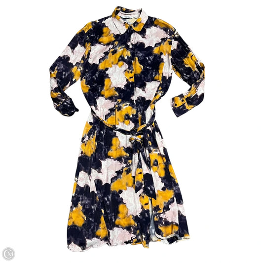 Dress Casual Maxi By Stockholm In Orange & Purple, Size: L
