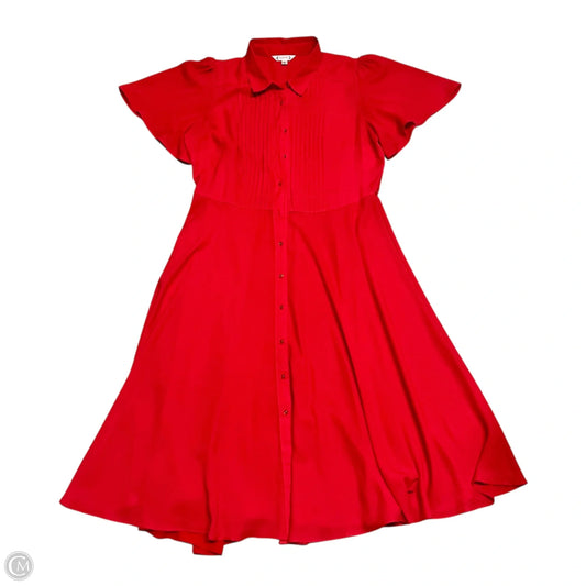 Dress Casual Maxi By Nanette By Nanette Lepore In Red, Size: 8