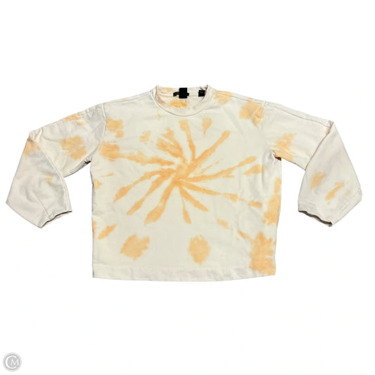 Sweatshirt Crewneck By Scotch & Soda In Tie Dye Print, Size: M