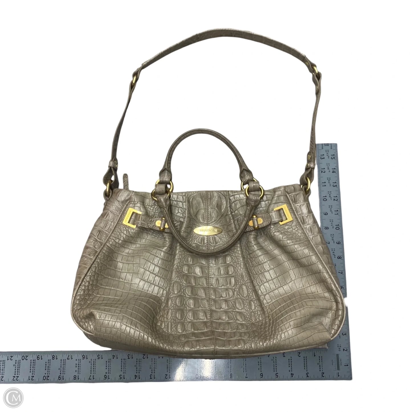 Handbag Designer By Brahmin, Size: Medium