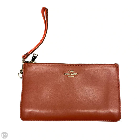 Wristlet Designer By Coach, Size: Medium