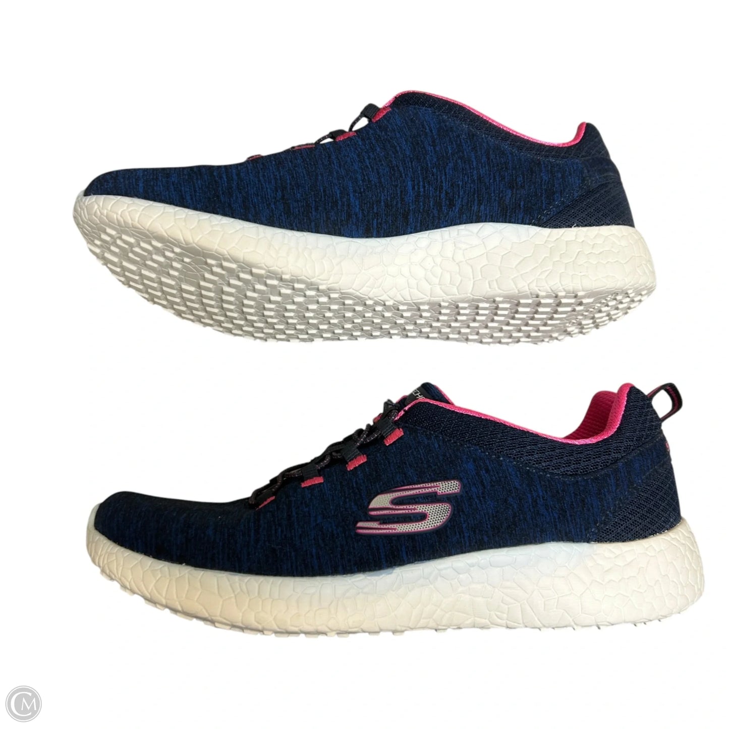 Shoes Athletic By Skechers In Navy, Size: 7