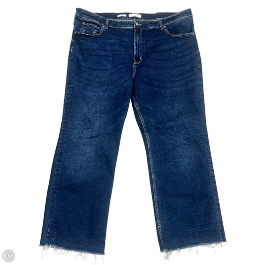 Jeans Skinny By Sienna In Blue Denim, Size: 22