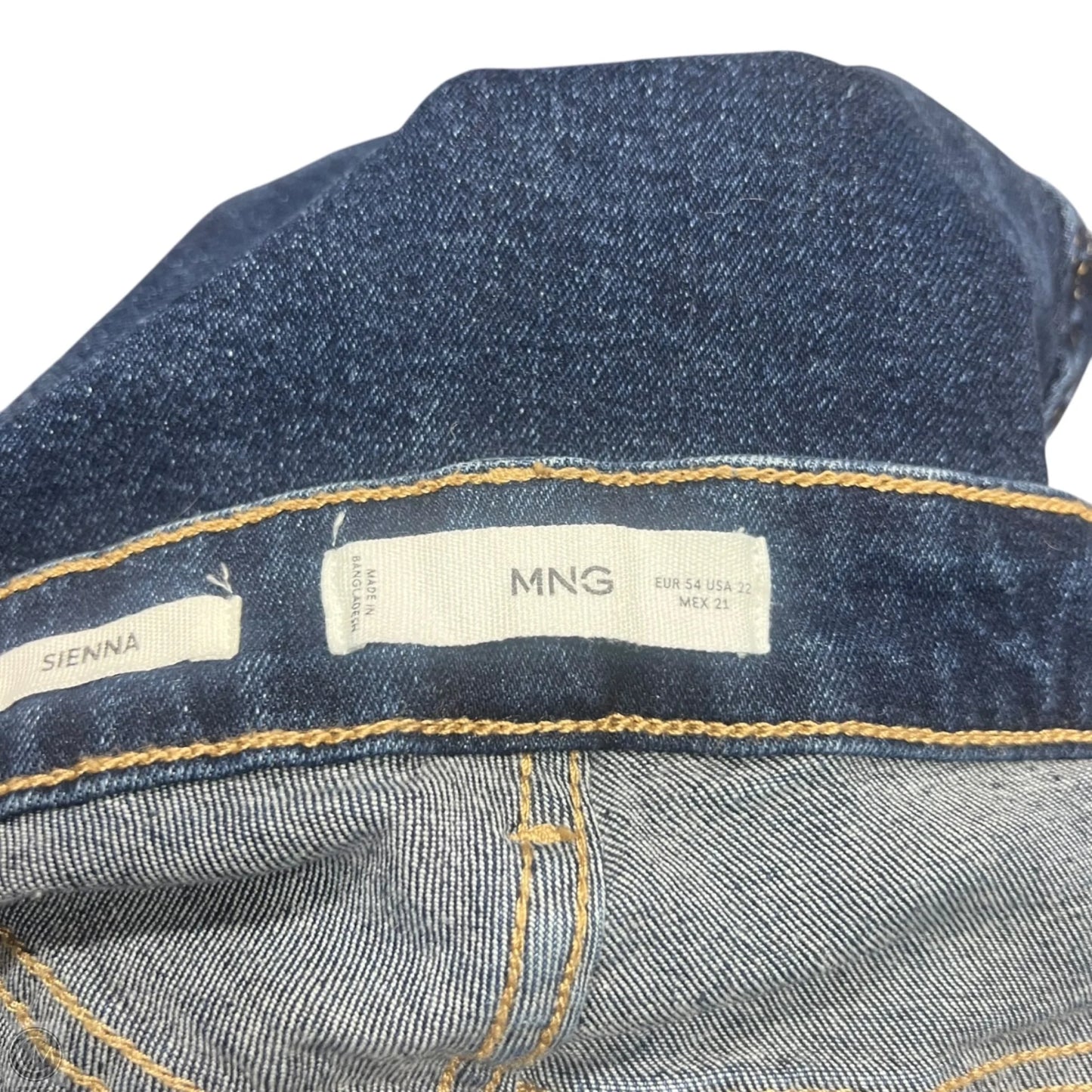 Jeans Skinny By Sienna In Blue Denim, Size: 22