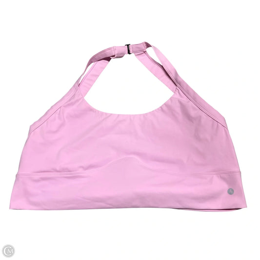Athletic Bra By Halara In Pink, Size: 2x