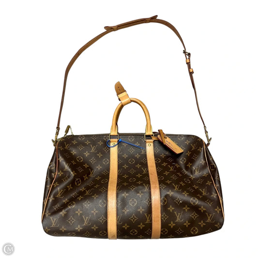 Duffle And Weekender Luxury Designer By Louis Vuitton, Size: Medium