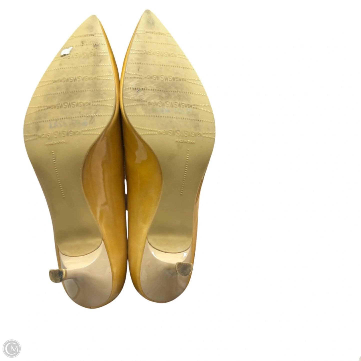 Shoes Designer By Stuart Weitzman In Tan, Size: 9