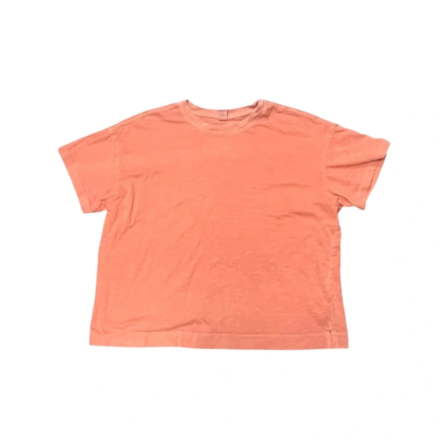 Top Short Sleeve Basic By Old Navy In Orange, Size: L