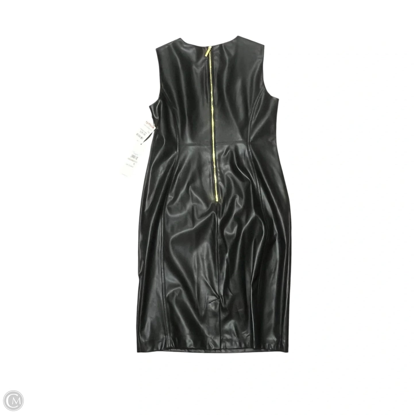 Dress Party Midi By Calvin Klein In Black, Size: 12